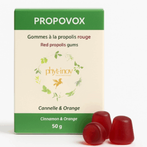 Propovox Gommes à la Propolis Rouge